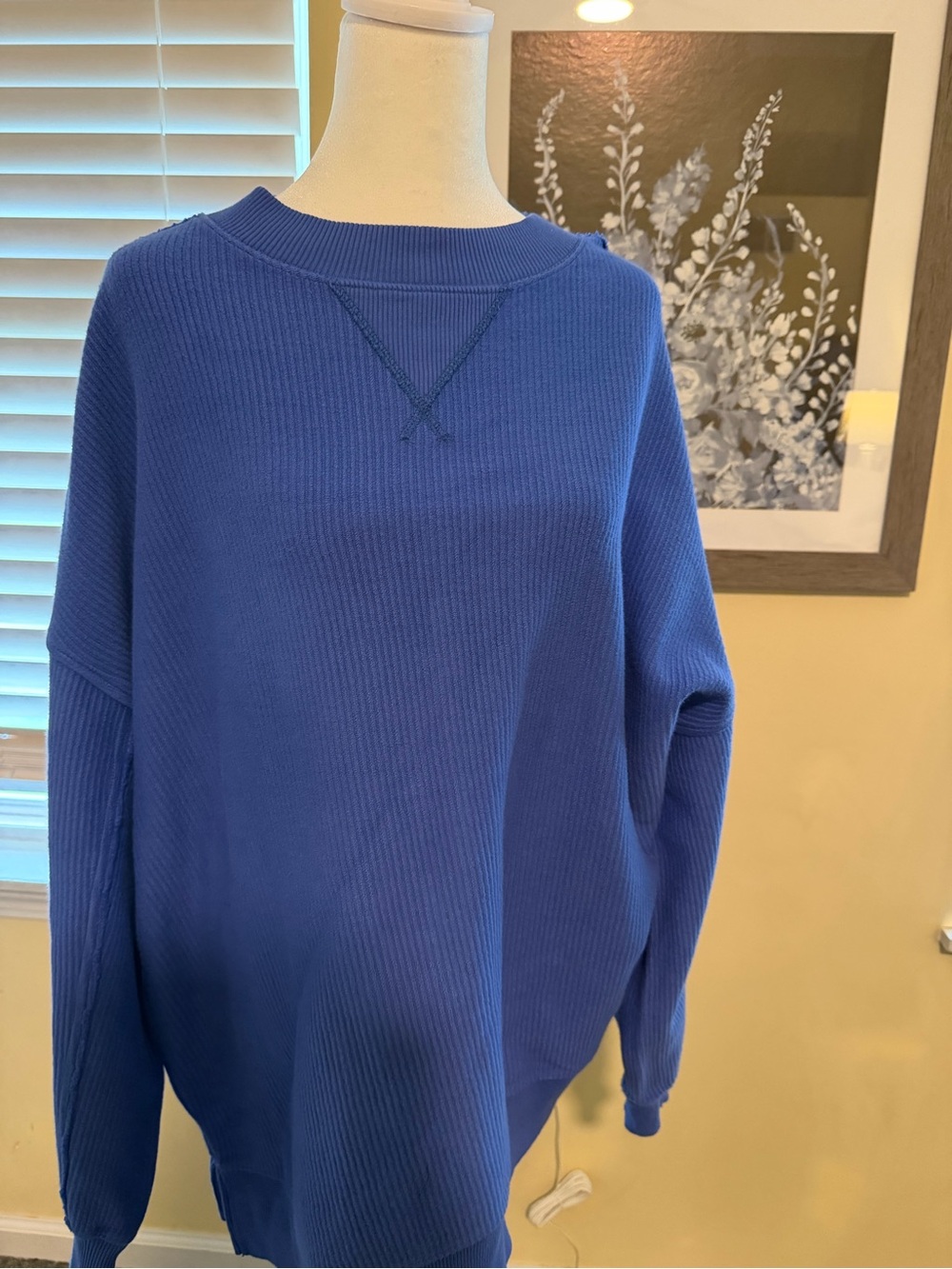 Classic Crewneck Women's Sweater/Sweatshirt in Royal Blue